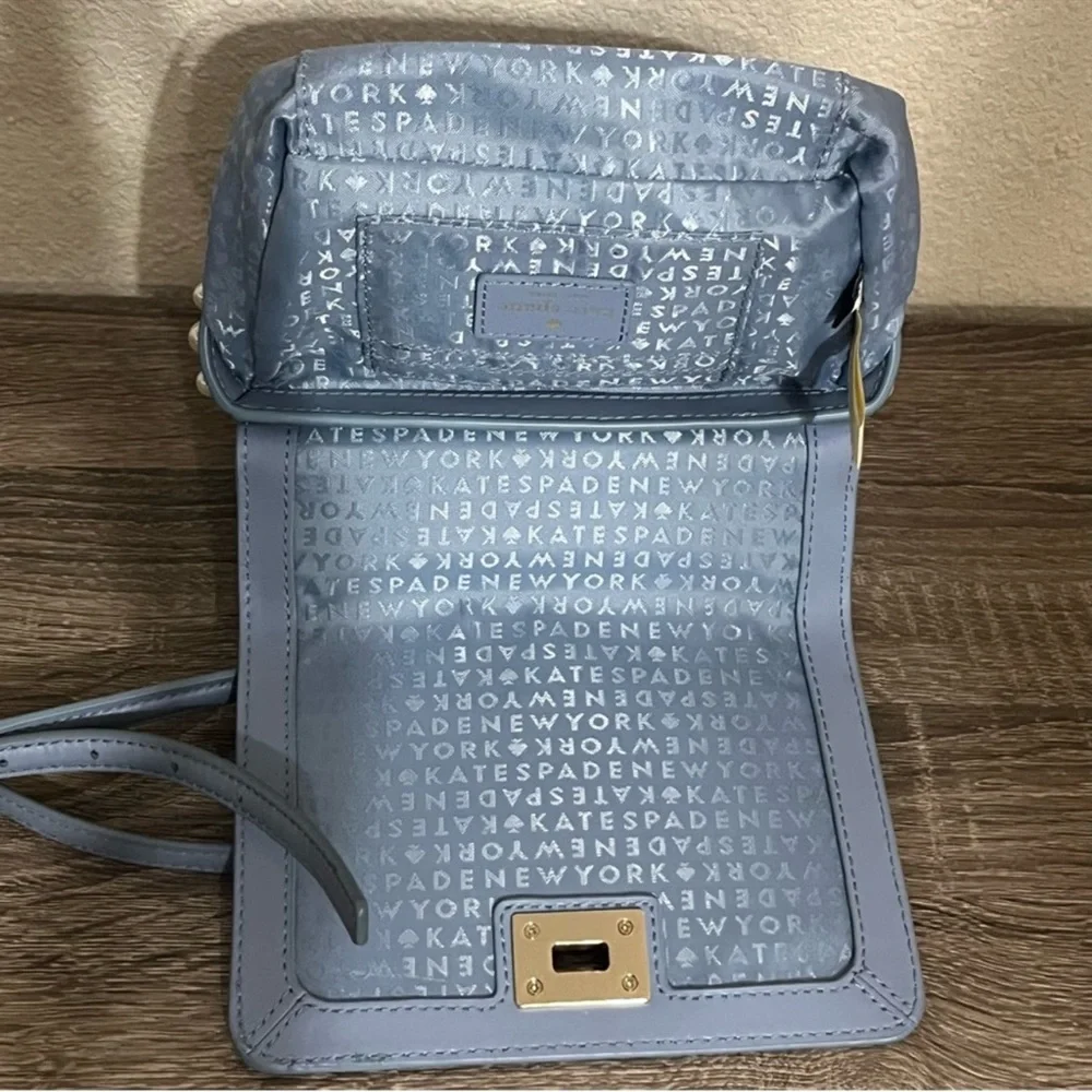 Kate Spade New York Serrano Place Pearl Maisie Crossbody Bag with Silver Chain - Picture 10 of 17